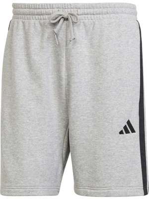 Aesco Adidas M 3s Ft Sho Erkek Şort, Medium Grey Heather/black, L