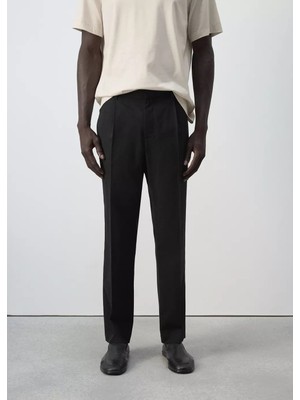 Mango Lyocell Pamuk Karışımı Regular Fit Pantolon