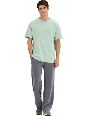 Aesco Quıksılver Touchdown Tee Erkek Yeşil T-Shirt
