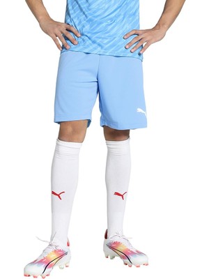 Aesco Puma Teamrıse Short 70494218 Erkek Futbol Şort Team Light Blue - Puma White L