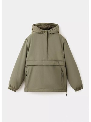 Mango Kapüşonlu Kapitone Anorak