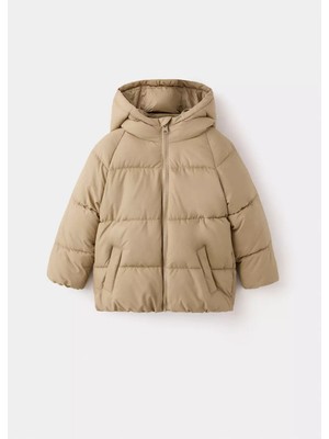 Mango Kapüşonlu Kapitone Anorak
