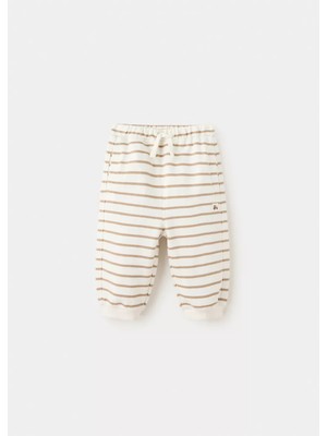 MANGO Baby Çizgili jogger pantolon
