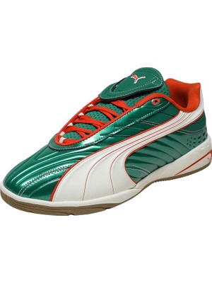 Aesco Puma V-S2 Goalgetter Unısex Ayakkabı,wild Green-Warm White 43