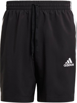 Aesco Adidas Erkek M 3s Chelsea Şort, Black/white, S