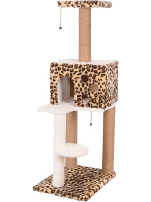Die Grup Nemrut Leopar Desenli Kedi Tırmalama Tahtası
