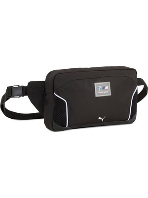 Aesco Puma Unisex Yetişkin Bmw Mms Large Waist Bag Bel Çantası Puma Black Tek Beden