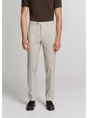 Mango Turin %100 Yün Kumaş Pantolon