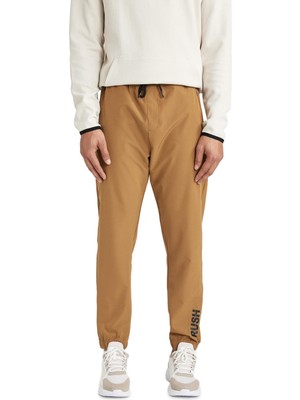 Aesco Defacto Defactofit Slim Fit Çift Cepli Dokuma Sporcu Jogger Haki L