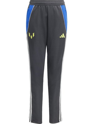 Aesco Adidas Dar Paça Gri Erkek Çocuk Eşofman Altı -Messı Pnt Y, 176, JI5456, Carbon, Erkek-Çocuk