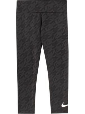 Aesco Nike Varisty Prep Legging Kız Çocuk Tayt 36N305 36N305-023, 5-6 Yaş