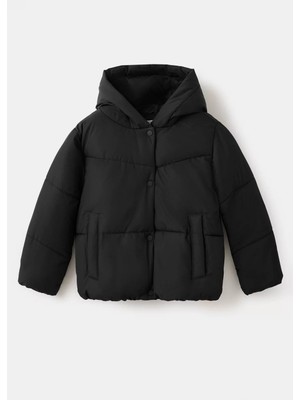 Mango Kapüşonlu Kapitone Anorak