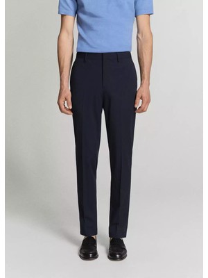 Mango Süper Slim Fit Streç Kumaştan Kumaş Pantolon