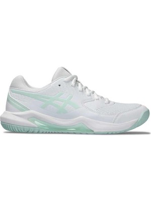 Aesco Asics Gel Dedicate 8 Kadın Tenis Ayakkabısı 1042A237-101 Beyaz