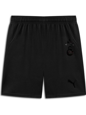 Aesco Galatasaray Limited Edition Çocuk Siyah Futbol Şort 78152312