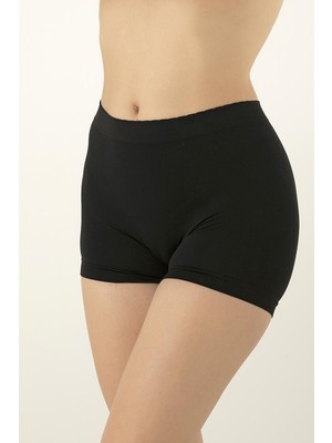 Aesco Miorre Kadın Seamless Boxer Siyah M-L