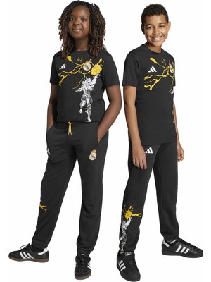 Aesco Adidas Real Marvel Pny Çocuk Günlük Eşofman Altı JY5855 Siyah
