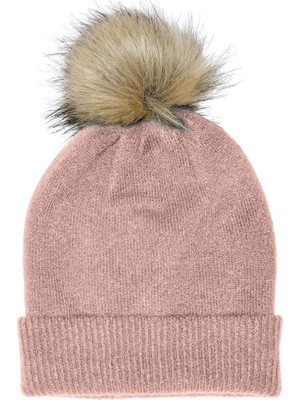 Aesco Only Kadın Onlsıenna Lıfe Knıt Beanıe cc Bere, Toz Pembe, Tek Beden