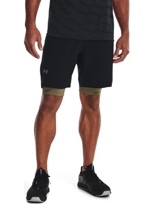 Aesco Under Armour Ua Vanish Woven 8in Shorts Erkek Şort Black / / Pitch Gray Sm