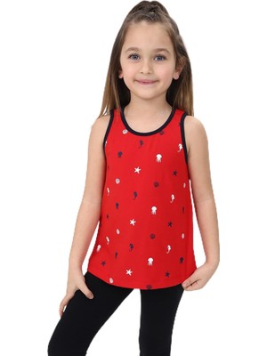Aesco Toontoy Baskılı T-Shirt, Kırmızı, 5 Yaş