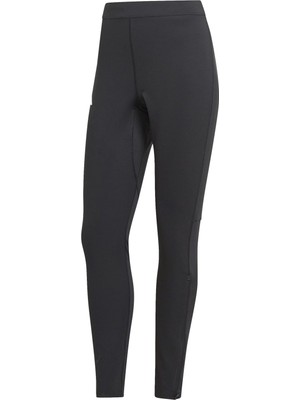 Aesco Adizero Essentials Long Erkek Siyah Koşu Tayt IN1164