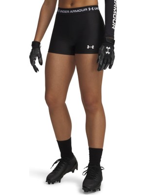 Aesco Under Armour Heat Gear Shorty Tayt, S, 121-6010725-1, Siyah, Kadın