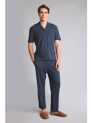 Aesco Defacto New Regular Fit Baskılı Kısa Kollu 2'li Takım H8734AX26SM