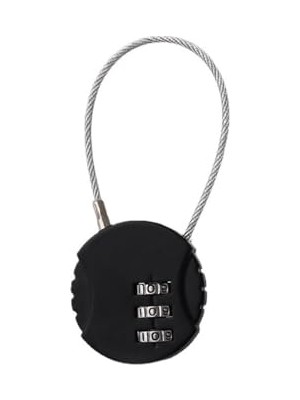 Die Grup 40 mm Ayarlanabilir Şifreli 13 Cm. Telli Dolap Çanta Kilidi Asma Kilit CIN539SY
