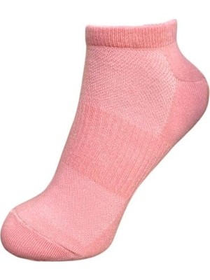 Aesco Spor Çorap, Kısa Kesim, Pembe Renk, Günlük Kullanım, 3 Çift