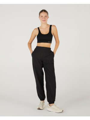 Aesco Skechers Kadın W Micro Collection Jogger Sweatpant Eşofman Altı Siyah Xs