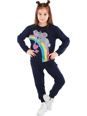 Aesco Simli Koala Kız Çocuk Eşofman Takım
