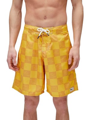 Aesco Bad Bear Erkek Hardal Şort Backroll Swımshort