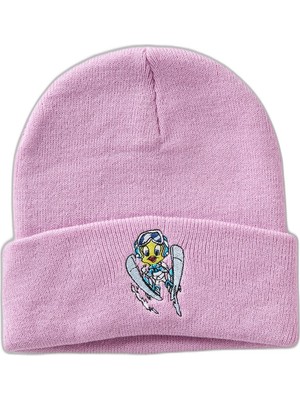 Aesco Benetton Erkek Çocuk Pembe Pr. Looney Tunes Işlemeli Bere