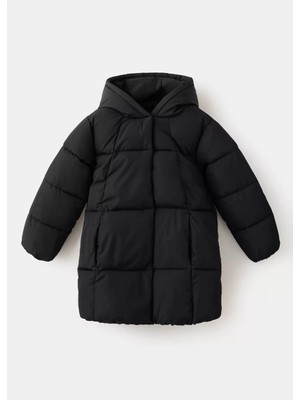 Mango Kapitone Uzun Anorak