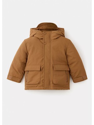 Mango Kapüşonlu Kapitone Anorak