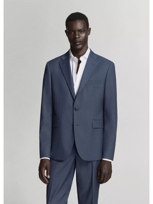 Mango London Regular Fit Blazer Ceket