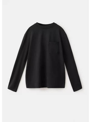 MANGO Kids Pamuklu loose fit tişört
