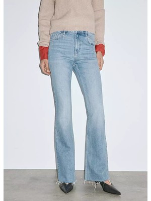 Mango Fiona Orta Belli Flare Jean Pantolon