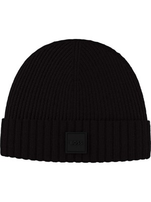 Aesco Boss Erkek Flavio Beanie, Siyah, Onesı