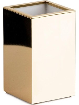 Die Grup System Tezgah Üstü Diş Fırçalığı Gold Renk 100X60X60 mm Gold Tek Ebat BA2002 007 Gl