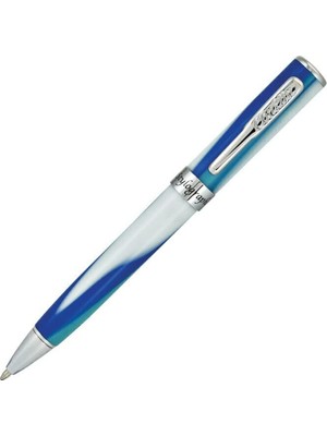 Aesco Conklin Stylograph Matte Finish Arctic Blue Tükenmez Kalem