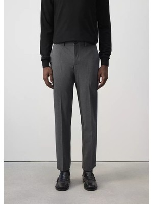 Mango Bologna Slim Fit Crop Pantolon