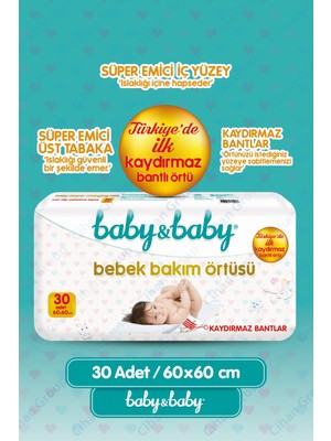 Die Grup Baby & Baby Kaydırmaz Alt Değiştirme Örtüsü