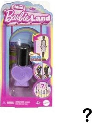 Aesco Barbie Mini Barbieland™ Cdu Barbie Mini Barbieland Fashionistas Bebekler, 'oje Şişesi' Içinde 4 Cm'lik Sürpriz Bebekler (Stiller Çeşitlilik Gösterebilir) JCP97