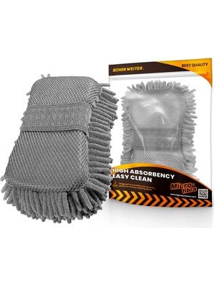Aesco Schön Weiter Makarna Mikrofiber Yıkama Süngeri