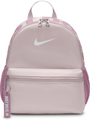 Aesco Nike Unisex Çocuk Y Brsla Jdı Mını Sırt Çantası, Platin Menekşi/erik Tozu/beyaz), 1sıze, Sırt Çan