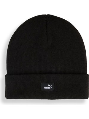 Aesco Puma Ess Mid Crown Beanie Unisex Yetişkin Bere Puma Black Tek Beden