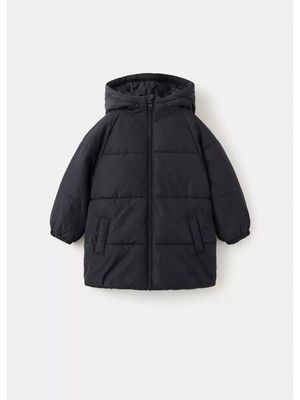 Mango Kapitone Uzun Anorak