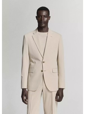 Mango Slim Fit Milan Kumaş Blazer Ceket