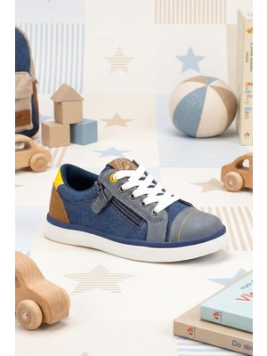 Dark Seer Çocuk Beyaz Mavi Sneaker Spor Ayakkabı 2026 - Kids DS COOL